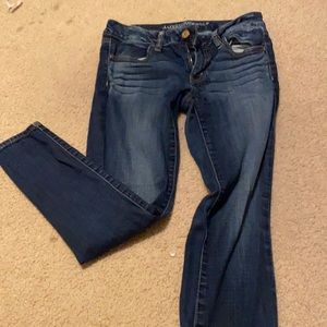 Super stretch american eagle jeans